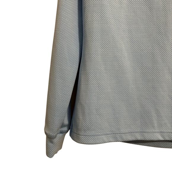 Greg Norman Light Blue Microlux Play Dry Quarter Zip S/P - Picture 6 of 7